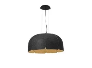 Image of Mute LED Pendant Dark Grey Brown 36W
