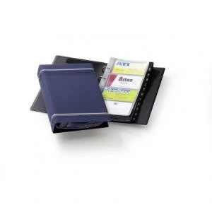 Image of Durable VISIFIX 200 Business Card Binder A4 Charcoal
