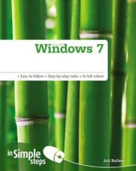Image of Microsoft Windows 7 in Simple Steps by Joli Ballew Book