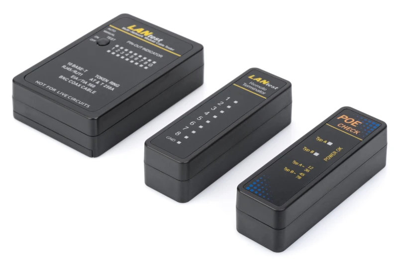 Image of Digitus Network and Communication Cable Tester. RJ45 and BNC