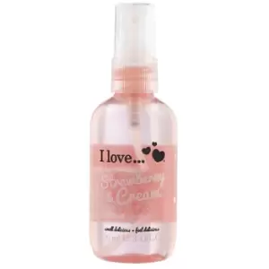 image of I Love Cosmetics Body Spritzer Strawberries & Cream 100ml