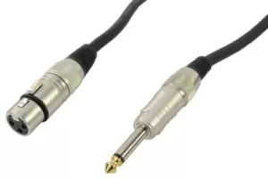 image of "Cobra Speaker Lead XLR Female To 1/4" Jack Plug 10m"