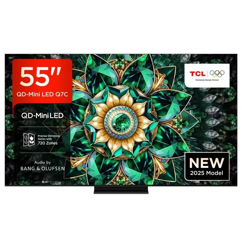 Image of TCL 55" 55Q7C-UK Smart 4K Ultra HD HDR QD-Mini LED TV