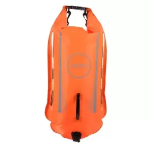 image of Zone3 2 LED Light Backpack Swim Safety Buoy/Dry Bag (28L) Orange