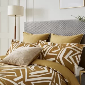 Image of Harlequin Transverse Kingsize Duvet Cover, Saffron