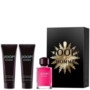 image of Joop Homme Gift Set 30ml Eau de Toilette + 50ml Shower Gel + 50ml Aftershave Balm