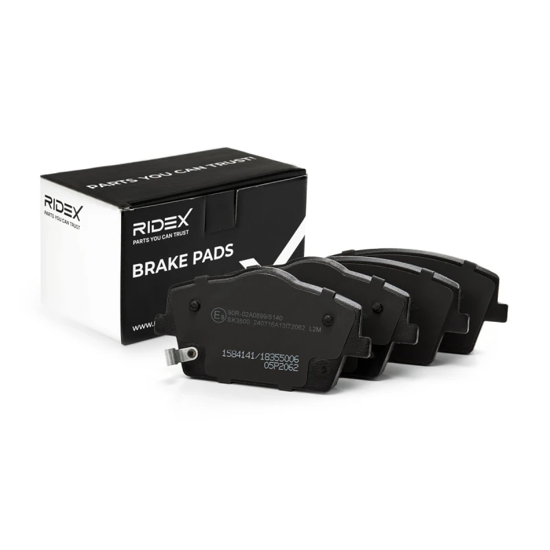Image of RIDEX Brake pad set RIDEX 402B1907