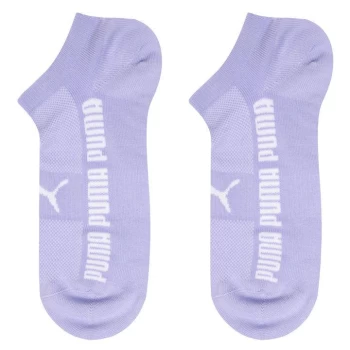 image of Puma 2 Pack Ankle Socks - Lilac