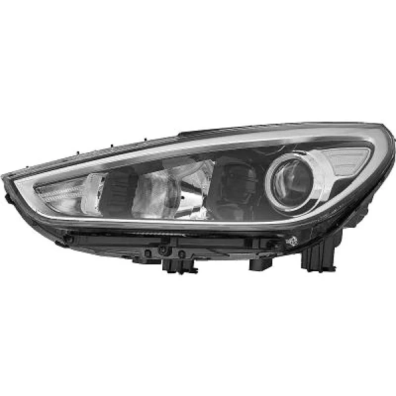 Image of DIEDERICHS 6837081 Headlights PY21W, Left, with motor for headlamp levelling Headlight (259)