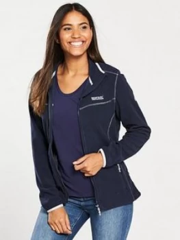 Image of Regatta Floreo II Fz Fleece - Navy, Size 12, Women