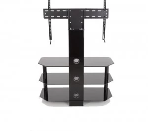 image of AVF SDCL900BB 900 mm TV Stand with Bracket - Black