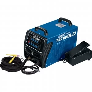 Image of Draper ACDC160P Expert TIG HF Welder 160amp