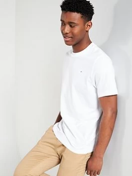 Image of adidas Originals Mini Embroidered Stan Smith T-Shirt, White Size M Men