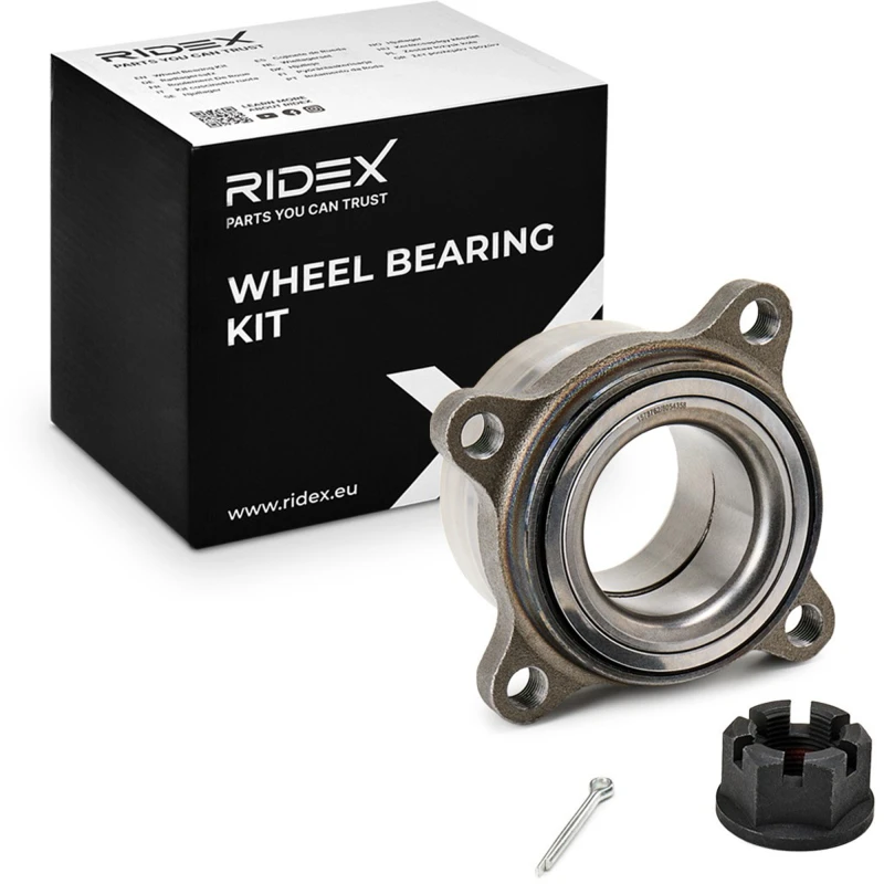 Image of RIDEX 654W0533 Wheel bearing kit Front Axle Wheel Bearing Kit (654)