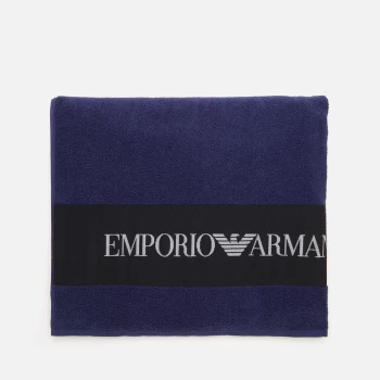 Image of Emporio Armani Mens Bath Robe - Black - S