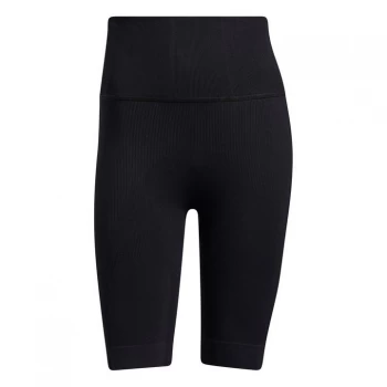 Image of adidas Formotion Sculpt Biker Short Tights Womens - Black