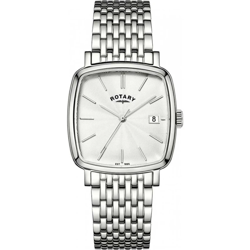 Image of Rotary Rotary Men RGB05307-08 Heritage Astoria 32mm Quartz Watch in Silver Silver One Size Male 5018479164623