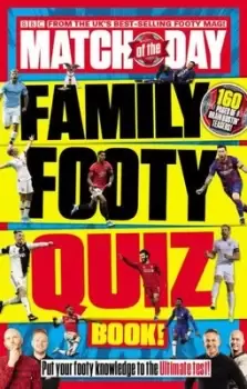 Image of Match of the Day magazine family footy quiz book by