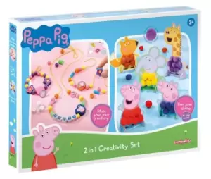 Image of Peppa Pig 2 in 1 Creativity Set