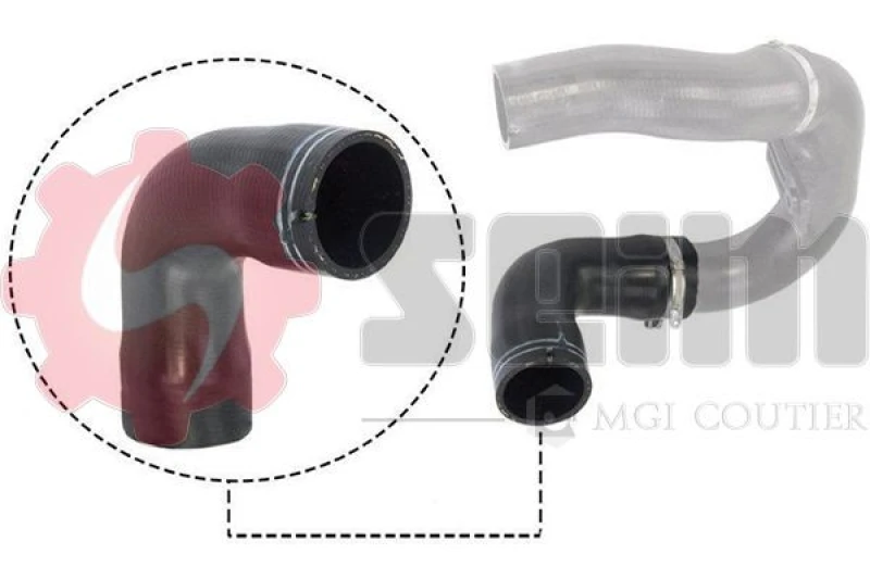 Image of Charger intake hose SEIM 981203