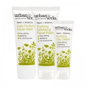 Urban Veda Purifying Facial Ritual Travel Set 50ml