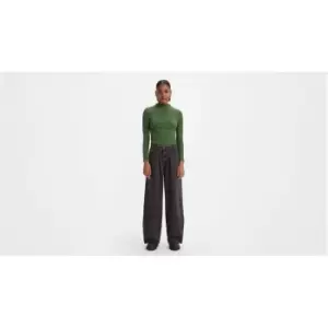 Image of LEVIS Folded Pleated Baggy Dad Jeans - Grey