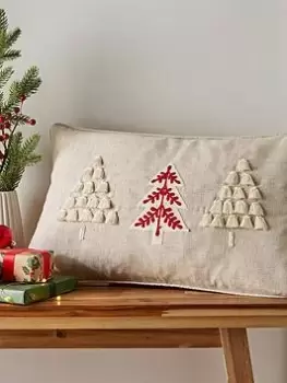 Image of Catherine Lansfield Nordic Christmas Tree Cushion