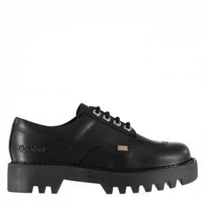 Image of Kickers Derby Shoes - Black