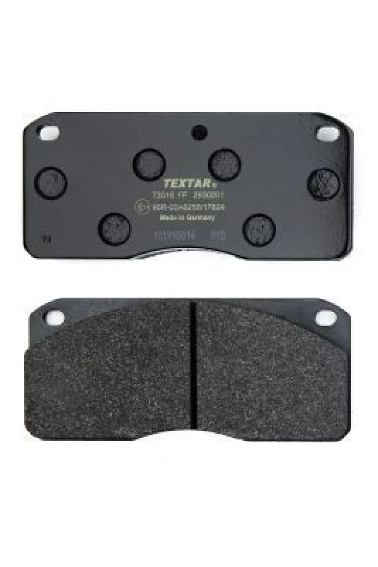 Image of TEXTAR 2930201 Brake pad set not prepared for wear warning indicator, without accessories Brake Pad Set,disc brake (402)