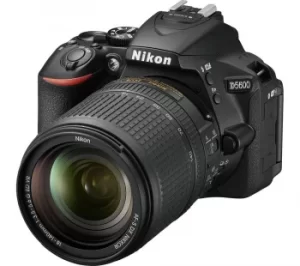 Image of NIKON D5600 DSLR Camera with DX 18-140 mm f/3.5-5.6G ED VR Lens