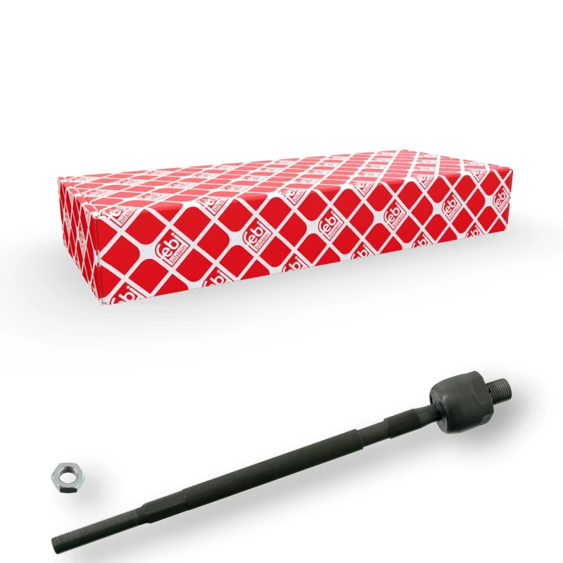 Image of FEBI BILSTEIN 27926 Inner Tie Rod OE Turbo NEW, Front axle both sides, with counter nut Inner Tie Rod (51)