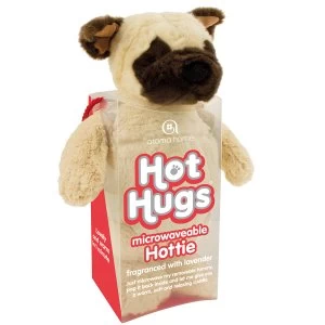 image of Aroma Home Hot Hugs Microwavable Hottie Pug