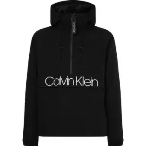 Image of Calvin Klein OTH Front Logo Hoodie - Black