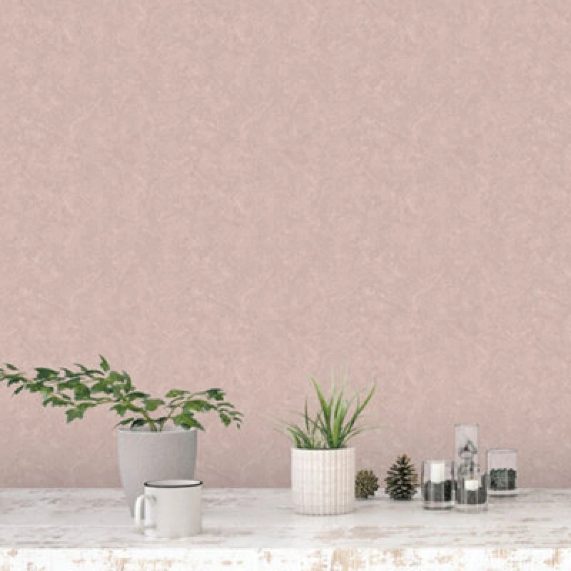Image of Galerie Nordic Elements Dark Pink Marble Texture Effect Wallpaper Roll