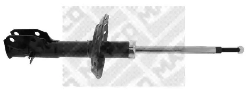 Image of MAPCO 40265 Shock absorber Front Axle Left, Gas Pressure, Twin-Tube, Spring-bearing Damper, Top pin Shock Absorber (854)