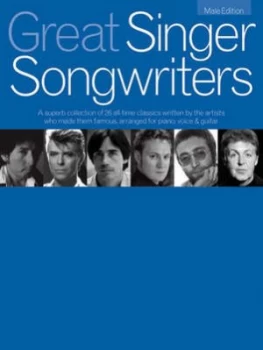 Image of Great Singer Songwriters - Male Edition Book