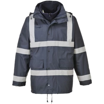 Image of Portwest - S431NARL - sz L Iona 3 in 1 Traffic Jacket - Navy