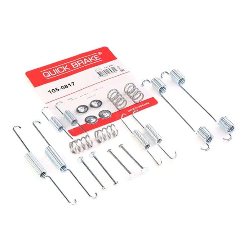 Image of QUICK BRAKE Brake shoe fitting kit QUICK BRAKE 105-0817