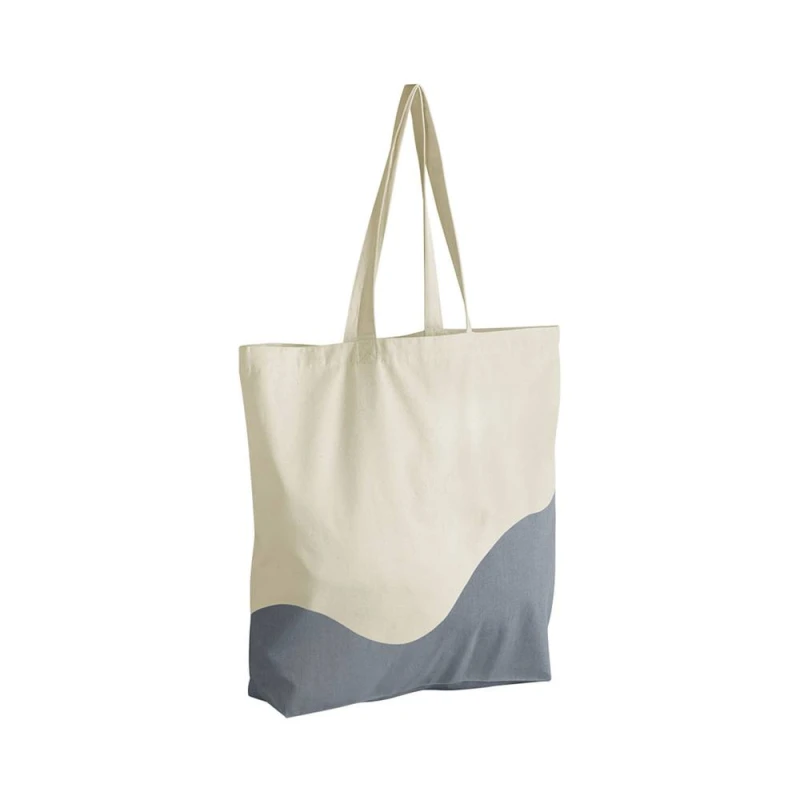 Image of Westford Mill Womens Wave Pattern Maxi Tote Bag in Medium Beige Medium Beige Female One Size