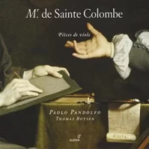 image of Pieces De Viole Boyson Pandolfo by Sainte-Colombe CD Album