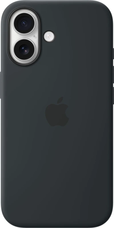 Image of Apple iPhone 17 Silicone Case with MagSafe for iPhone 17 - Black