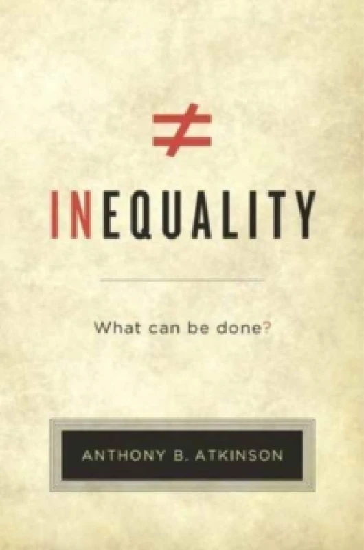 Image of inequality what can be done 9780674979789