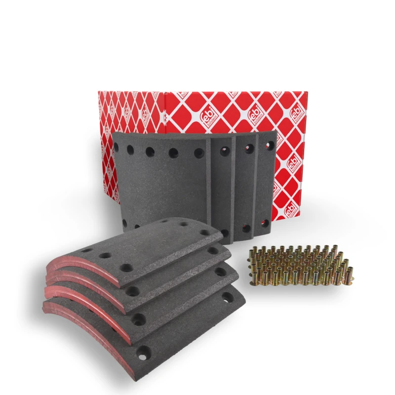 Image of FEBI BILSTEIN 172569 Brake Lining, drum brake Brake Lining,drum brake (1535)