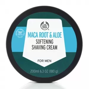 Image of The Body Shop Maca Root & Aloe Softening Shaving Cream For Men