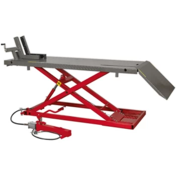 Sealey - MC680A Motorcycle Lift 680kg Capacity Heavy-Duty Air/Hydraulic