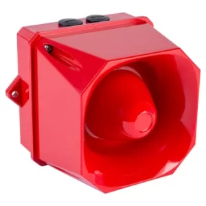 Image of EATON 7092323FUL-0359 X10 Midi Red Housing 10-60 VAC/DC Sounder