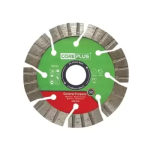 Image of CorePlus GP115 General-Purpose Hybrid Turbo Diamond Blade 115mm