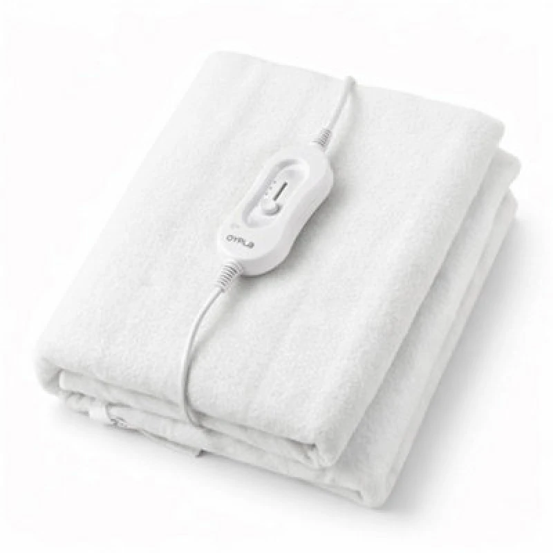 Image of Oypla Machine Washable Single Electric Blanket Heated Underblanket With 3 Heat Settings And Controller