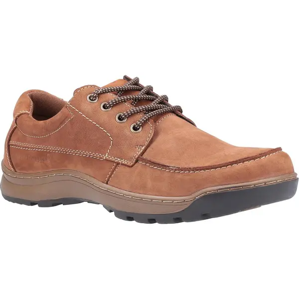 Image of Hush Puppies Mens Tucker Leather Lace Up Shoes - UK 12