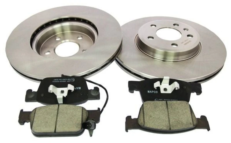 Image of Brake discs and pads set MAPCO 47032